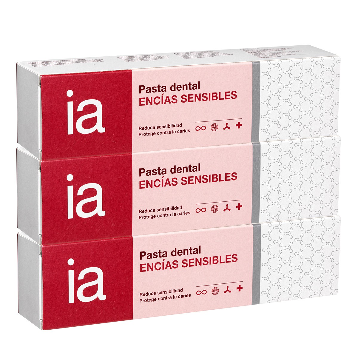 ia multipack pasta dental encias 3x125ml
