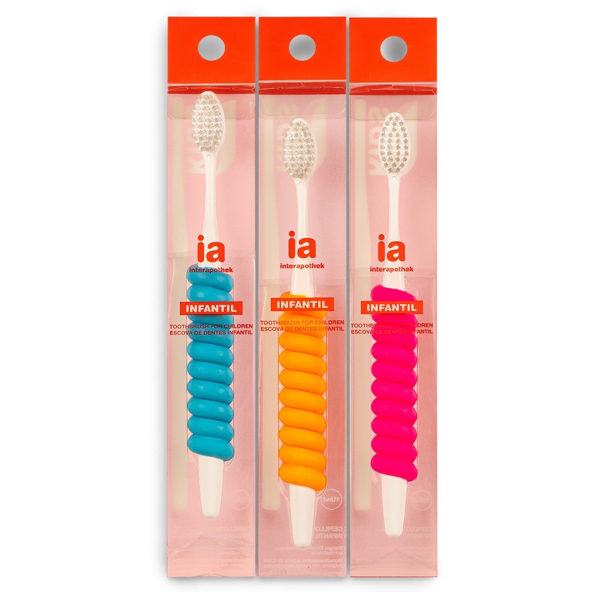 ia multipack cepillo dental infantil 3u
