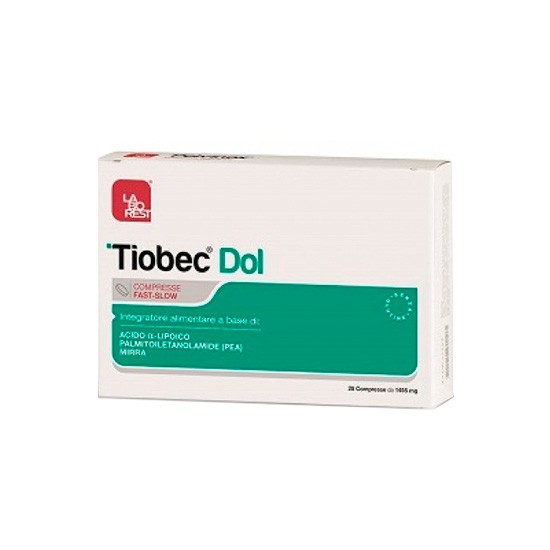 Tiobec dol 20 comprimidos